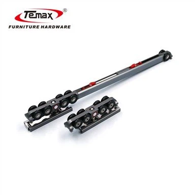 नरम बंद के साथ फर्नीचर स्लाइडिंग दरवाजा रोलर