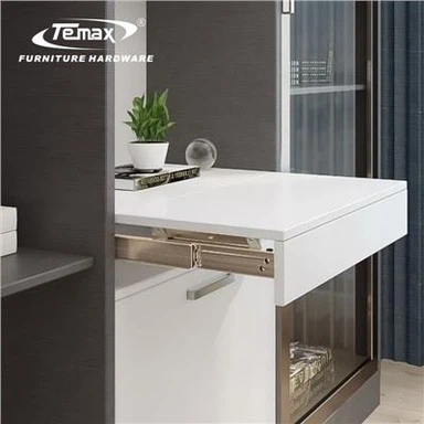 रसोई DB5003T के लिए टेमैक्स एक्सटेंडेबल अप इनविजिबल राइज डेस्क रेल डाइनिंग टेबल स्लाइड