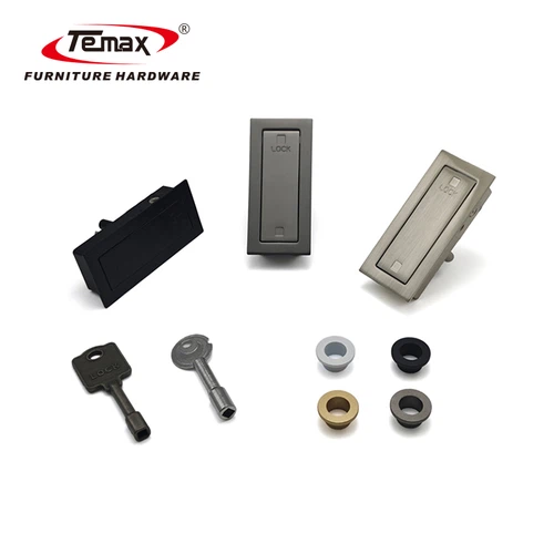 TEMAX Zinc Alloy Embedded Ghost Door Lock X002 TEMAX Zinc Alloy Embedded Ghost Door Lock X002